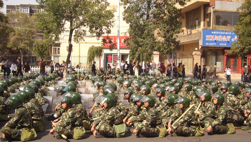China to Send 100,000 Troops to Xinjiang