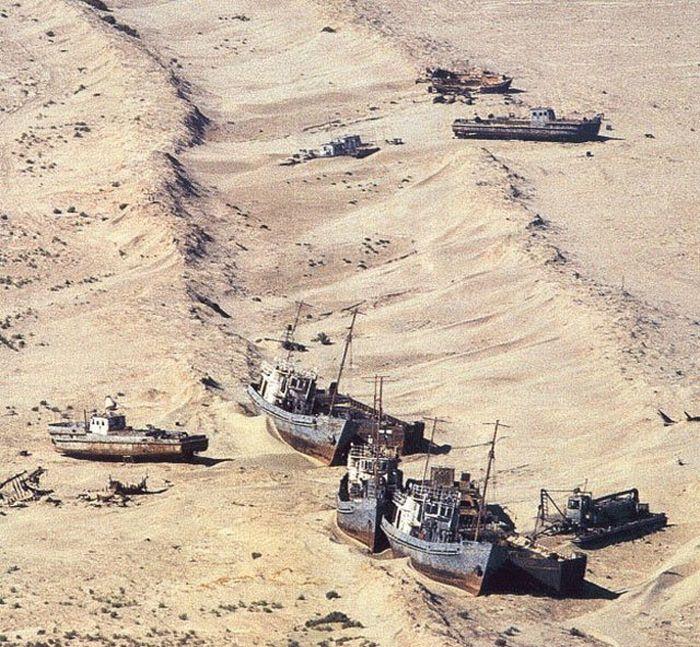 Uzbekistan Calls for International Help Over Aral Sea, Now Almost Dry