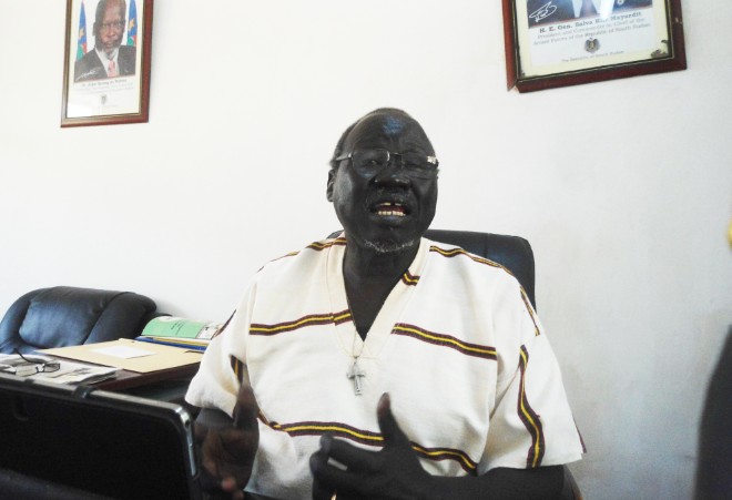 Leader of minority party suggests national dialogue to resolve issues, rather than elections, in South Sudan