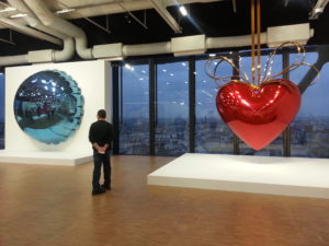 “Hanging Heart” displayed side by side with “Moon”