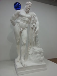 “Gazing Ball [Farnese Hercules]”, 2013