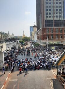 Myanmar protests